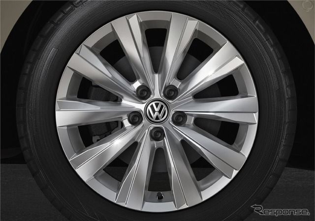 VW ポロ TSI ハイライン 16インチアルミホイール(10スポーク)