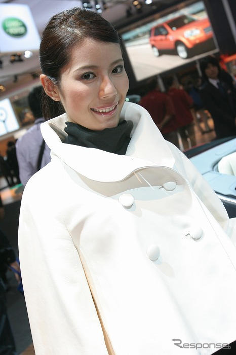 【東京モーターショー07】コンパニオン写真蔵…ジャガー その2