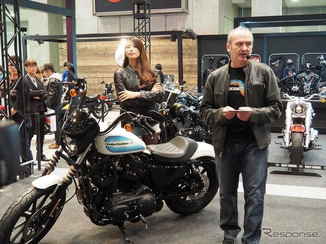 ハーレーダビッドソンジャパンのグレッグ・ウィリス社長(東京モーターサイクルショー2018)