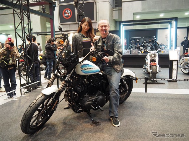 ハーレーダビッドソンジャパンのグレッグ・ウィリス社長(東京モーターサイクルショー2018)
