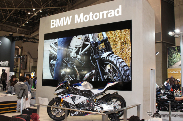 BMWは国内初披露の3車種に注目が集まる(東京モーターサイクルショー2018)