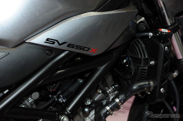 スズキSV650X ABS(東京モーターサイクルショー2018)