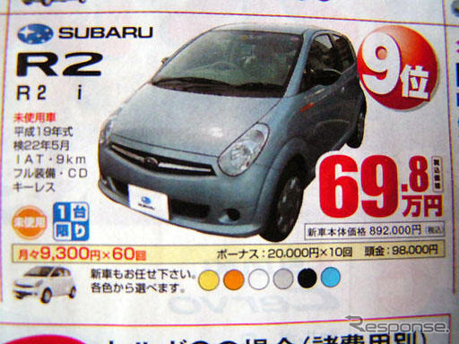 【文化的な値引き情報】売り切れ御免 このプライスで軽自動車を