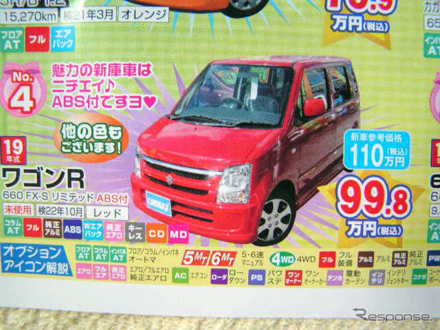 【文化的な値引き情報】売り切れ御免 このプライスで軽自動車を