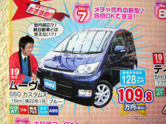 【文化的な値引き情報】売り切れ御免 このプライスで軽自動車を