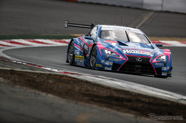 GT500クラス3位タイムの#6 LC500。