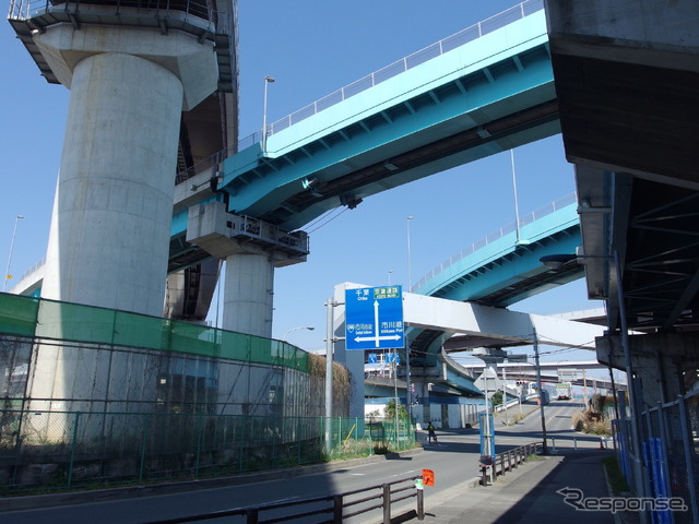 高谷JCT(3月25日)
