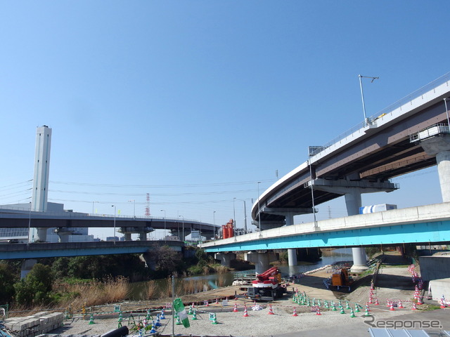 高谷JCT(3月25日)