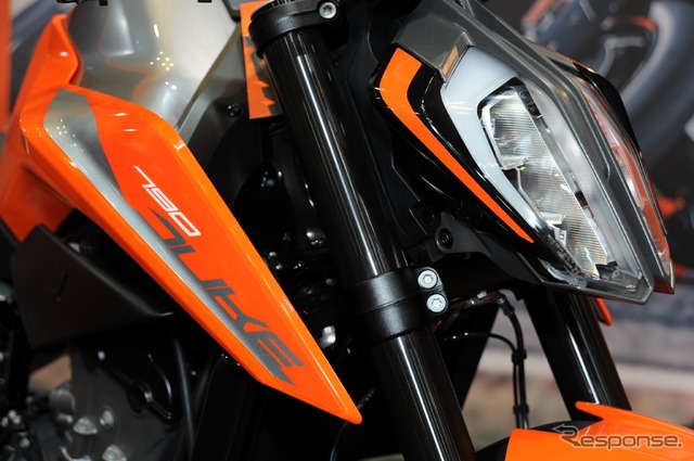 KTM 790 デューク（東京モーターサイクルショー2018 ）