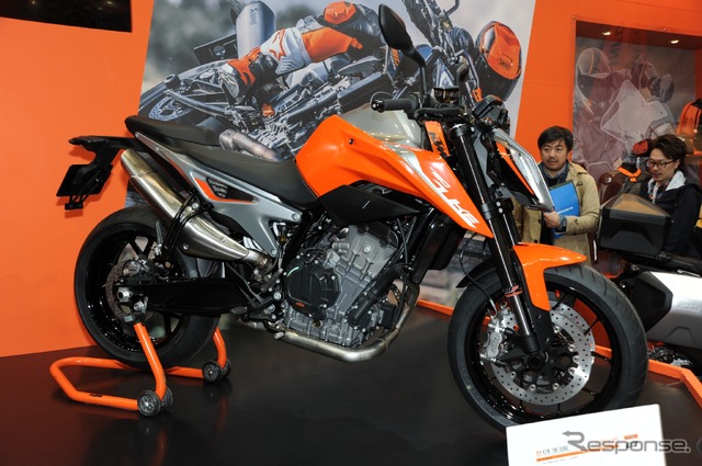 KTM 790 デューク（東京モーターサイクルショー2018 ）