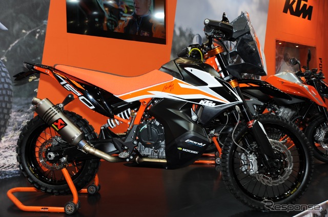 KTM790アドベンチャー（東京モーターサイクルショー2018）