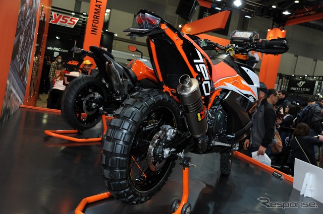 KTM790アドベンチャー（東京モーターサイクルショー2018）