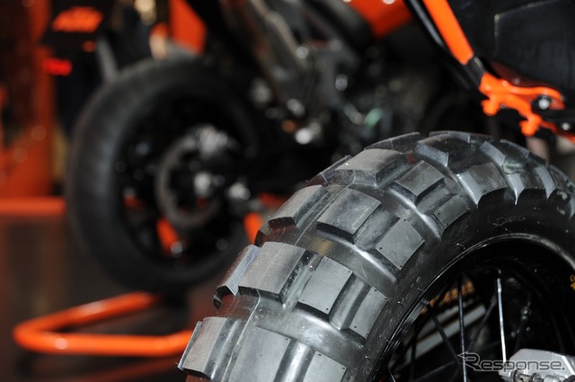 KTM790アドベンチャー(東京モーターサイクルショー2018)