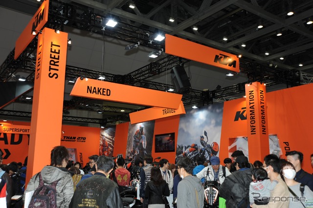 KTM790アドベンチャー(東京モーターサイクルショー2018)