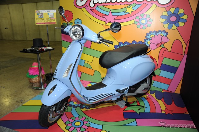 ベスパ(東京モーターサイクルショー 2018)