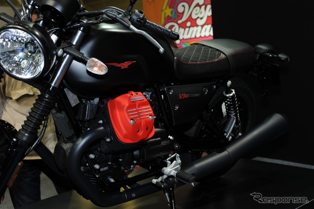 モトグッツィ V7 IIIカーボン(東京モーターサイクルショー2018)