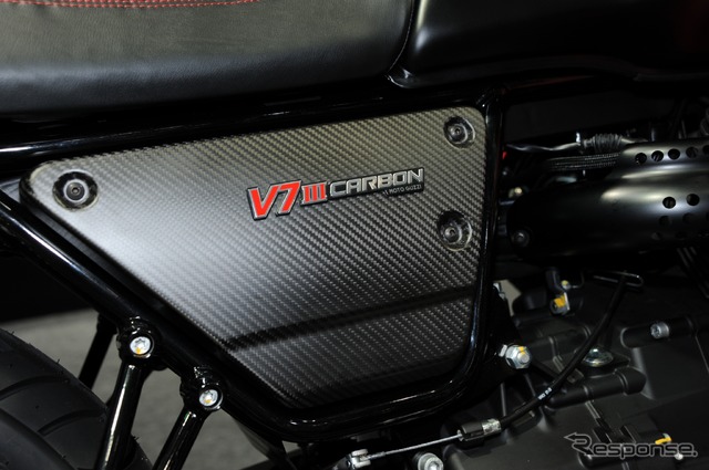 モトグッツィ V7 IIIカーボン(東京モーターサイクルショー2018)