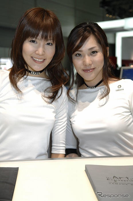 【東京モーターショー07】コンパニオン写真蔵…ヤマハ