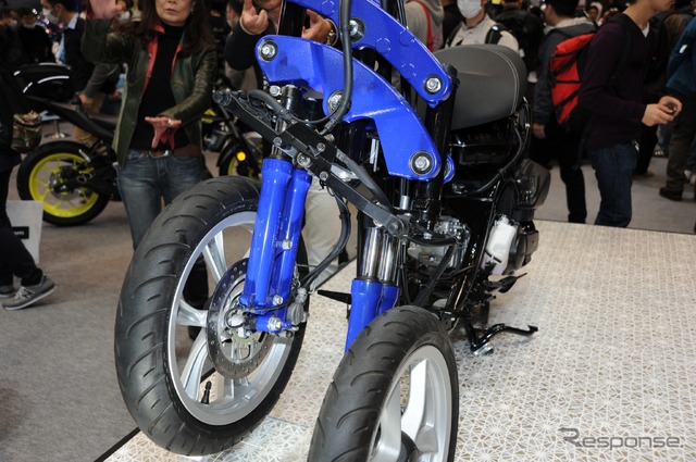 ヤマハのLMW(東京モーターサイクルショー2018)