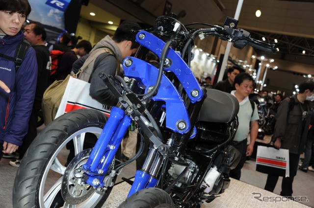 ヤマハのLMW(東京モーターサイクルショー2018)