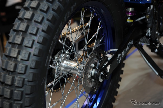 ヤマハの電動トライアルバイク TY-E(東京モーターサイクルショー2018)