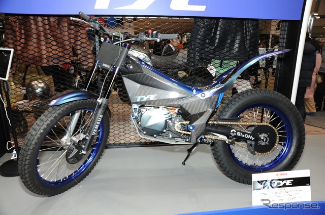 ヤマハの電動トライアルバイク TY-E(東京モーターサイクルショー2018)