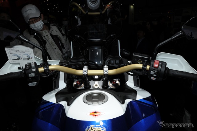 ホンダCRF1000Lアフリカツイン・アドべンチャースポーツ(東京モーターサイクルショー2018)