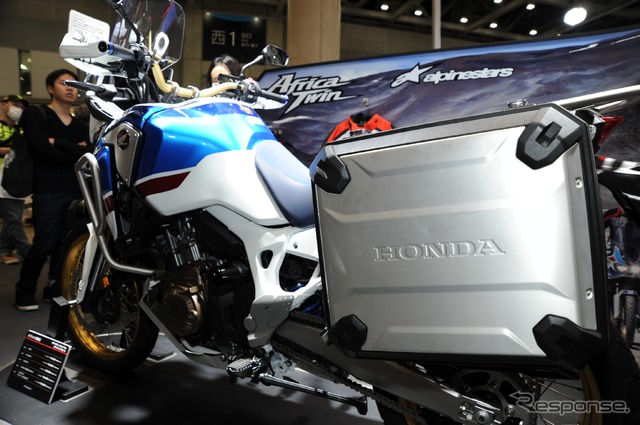 ホンダCRF1000Lアフリカツイン・アドべンチャースポーツ(東京モーターサイクルショー2018)