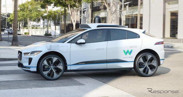 ウェイモに納入されるジャガー I-PACE の自動運転テスト車両
