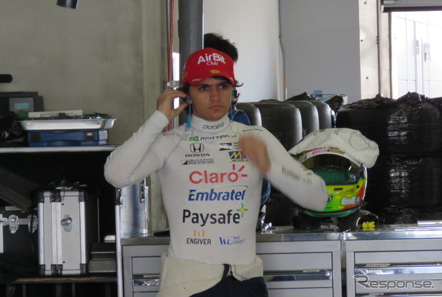 #7 ピエトロ・フィッティパルディ(TEAM LEMANS/トヨタ)*アンダーウェアにホンダのマークがあるが、これはインディカー用のものを急遽使用しているためと見られる)