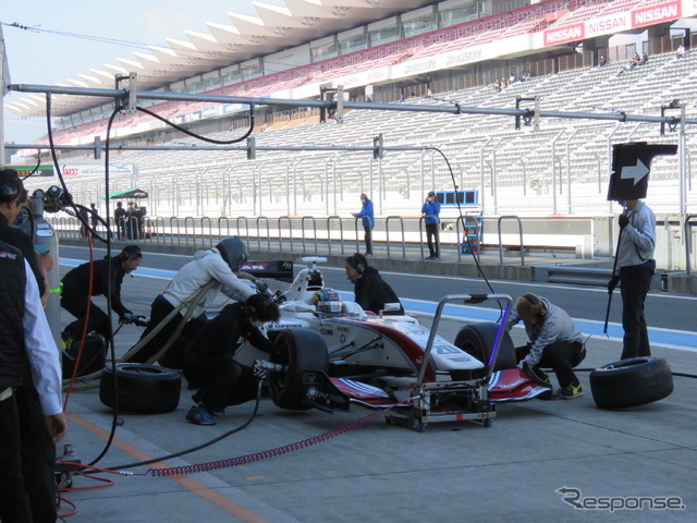 28日、SF富士テストが2日間の日程で始まった(#20 平川亮:IMPUL/トヨタ)。