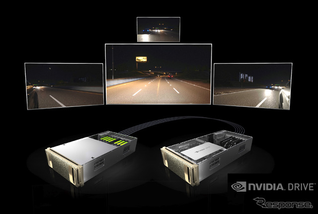 NVIDIAの自動運転シミュレーションシステム
