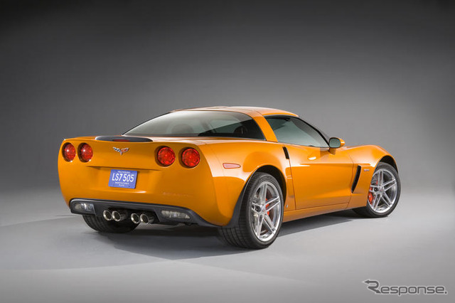 シボレー コルベット 08年モデルを発表…走行性能を向上