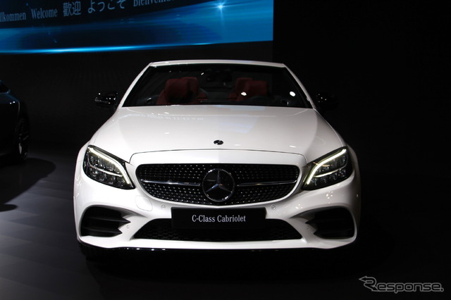 メルセデスベンツCクラスカブリオレ改良新型(ニューヨークモーターショー2018)