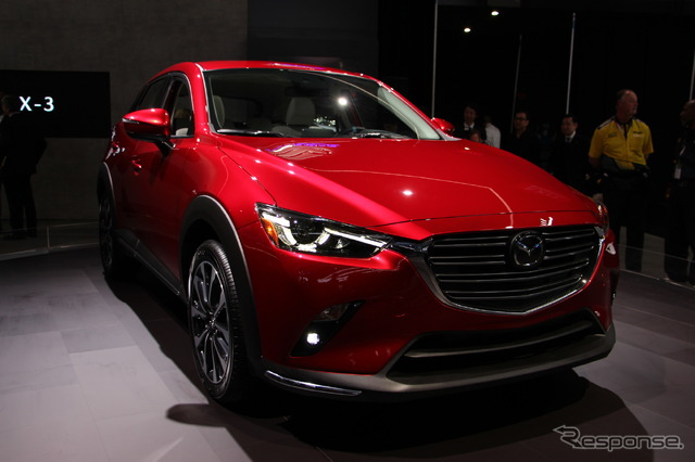 マツダ CX-3 改良新型（ニューヨークモーターショー2018）