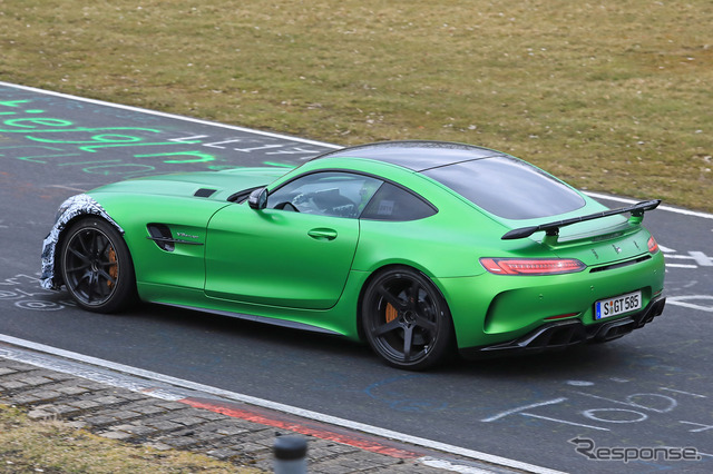 メルセデス AMG GT R 謎の新型車スクープ写真