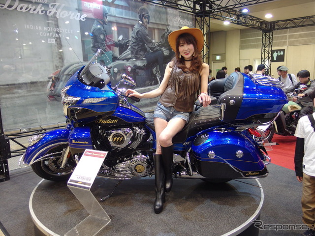 インディアン・ロードマスターエリート(東京モーターサイクルショー2018)