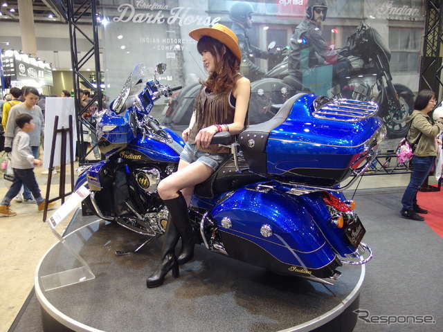 インディアン・ロードマスターエリート(東京モーターサイクルショー2018)