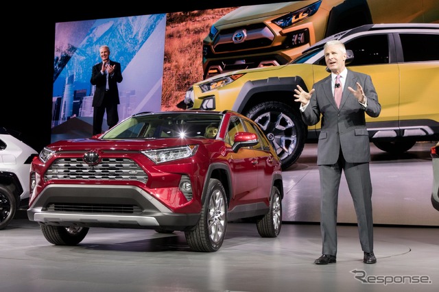 トヨタRAV4新型(ニューヨークモーターショー2018)