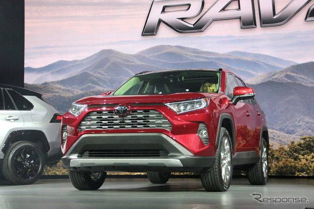 トヨタRAV4新型(ニューヨークモーターショー2018)