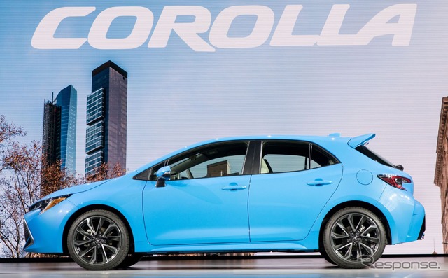 トヨタ・カローラ・ハッチバック新型(ニューヨークモーターショー2018)