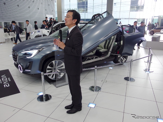 デザイン部石井部長（SUBARU DESIGN MUSEUM）