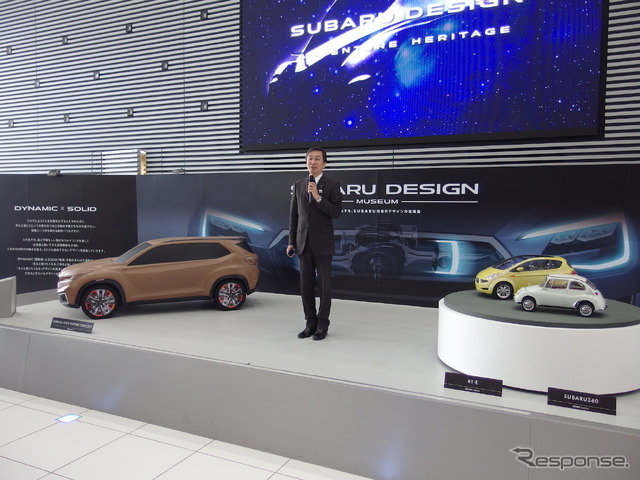 デザイン部石井部長（SUBARU DESIGN MUSEUM）