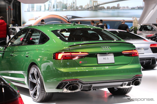 アウディRS5スポーツバック新型(ニューヨークモーターショー2018)