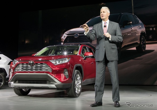 トヨタRAV4新型(ニューヨークモーターショー2018)