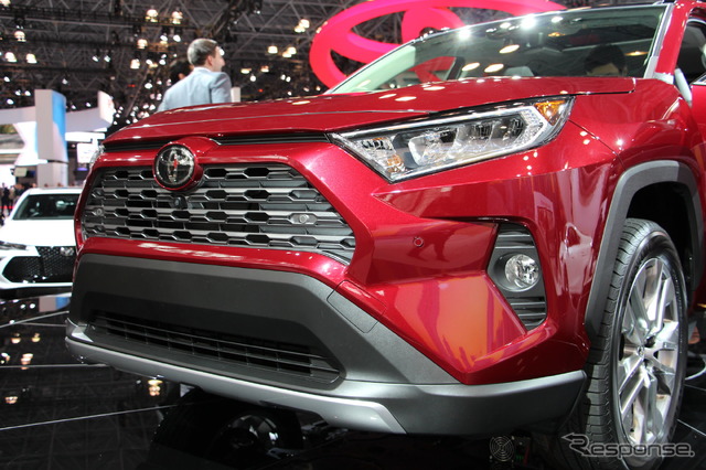 トヨタRAV4新型（ニューヨークモーターショー2018）