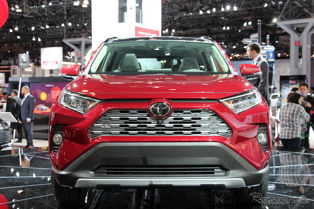 トヨタRAV4新型(ニューヨークモーターショー2018)