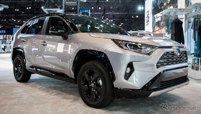 トヨタ RAV4 ハイブリッド 新型(ニューヨークモーターショー2018)