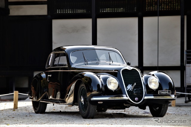 Touring Early Italian(1951年以前に作られたイタリアのメーカーでトゥーリングのボディを纏ったクルマで最も優れている)1939年アルファロメオ6C2500SSスポーツベルリネッタ