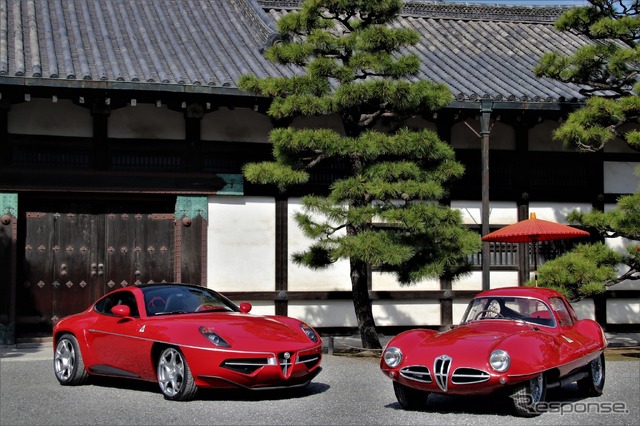 アルファロメオC52ディスコヴォランテ(右)とディスコヴォランテ